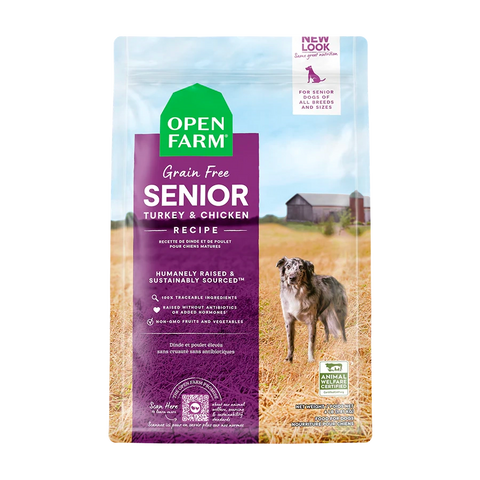 Senior Grain- Free Dry Dog Food - Tailored Nutrition for Older Dogs