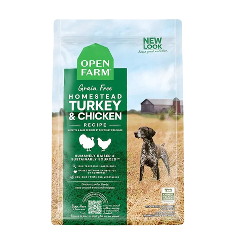 Homestead Turkey & Chicken Grain-Free Dry Dog Food