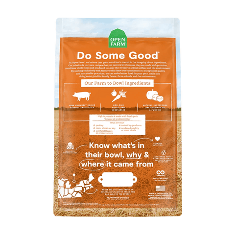 Farmer's Table Pork Grain-Free Dry Food - Open Farm - ONE WOOF CLUB