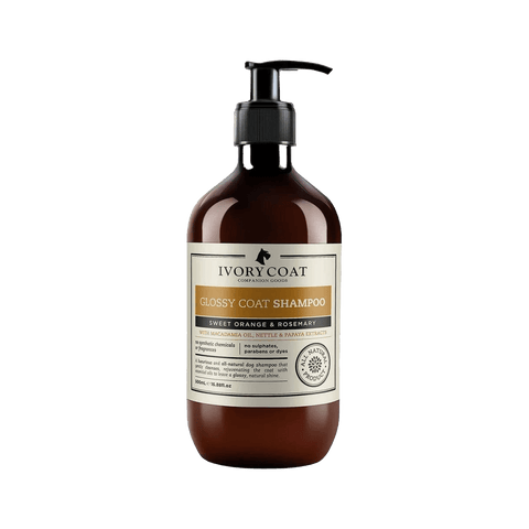 Glossy Coat Shampoo Sweet Orange & Rosemary - Ivory Coat - ONE WOOF CLUB