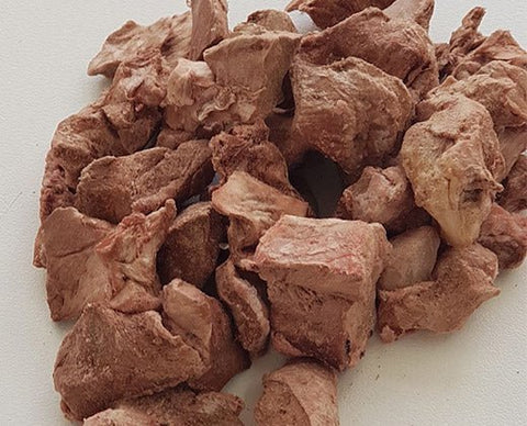 Lamb Hearts Diced - Freeze Dry Australia - ONE WOOF CLUB