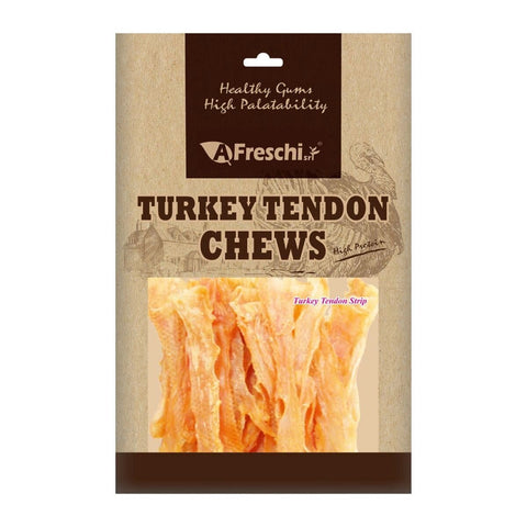 Turkey Tendon Strip 100G - Afreschi - ONE WOOF CLUB