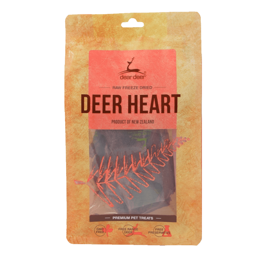 Dear Deer Dear Heart Freeze-Dried Venison Treats