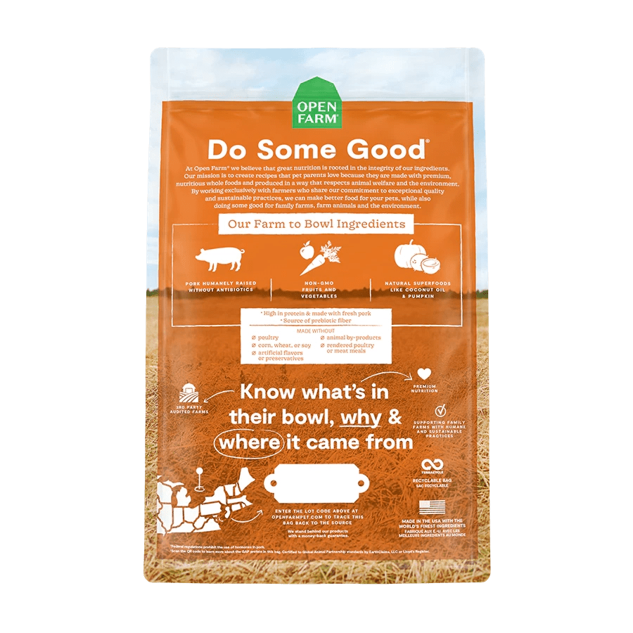 Farmer's Table Pork Grain-Free Dry Food