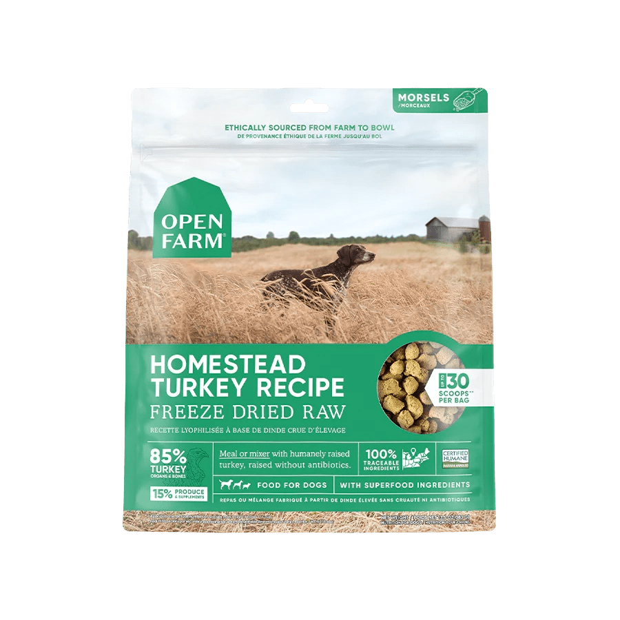 Homestead Turkey Freeze Dried Raw
