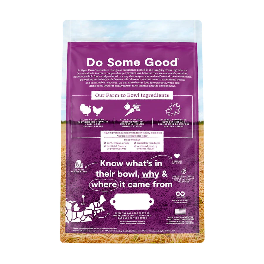 Senior Grain- Free Dry Dog Food - Tailored Nutrition for Older Dogs