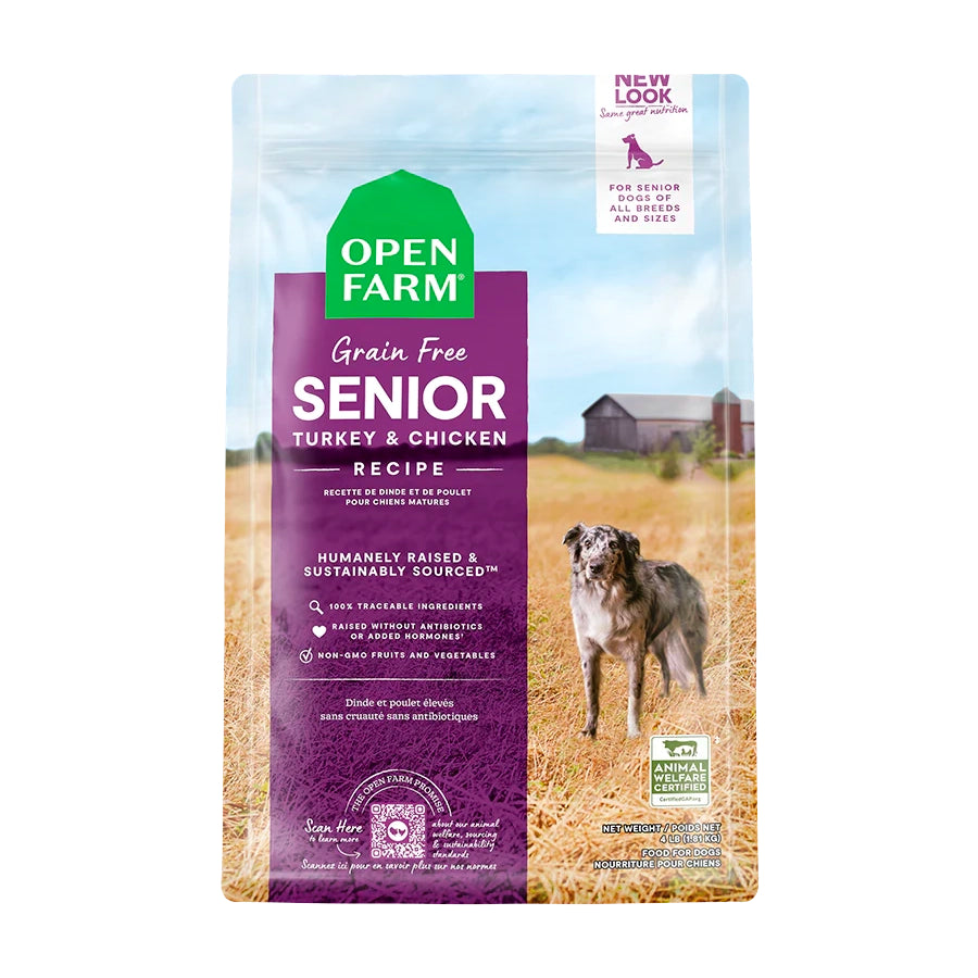 Senior Grain- Free Dry Dog Food - Tailored Nutrition for Older Dogs