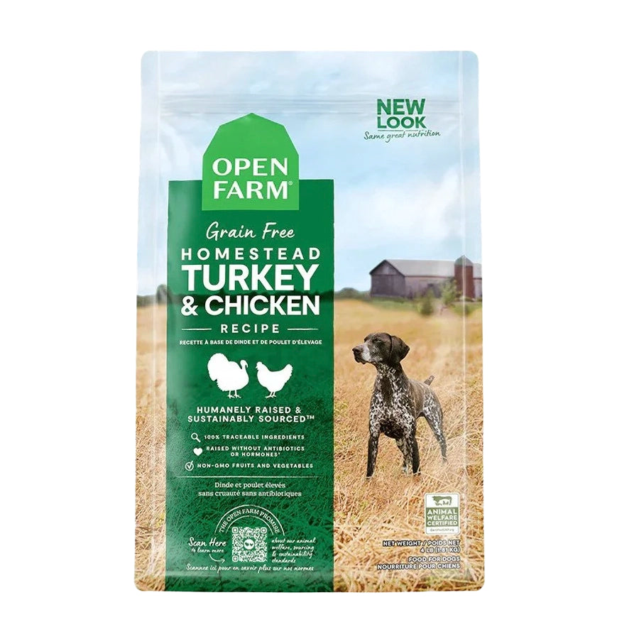 Homestead Turkey & Chicken Grain-Free Dry Dog Food