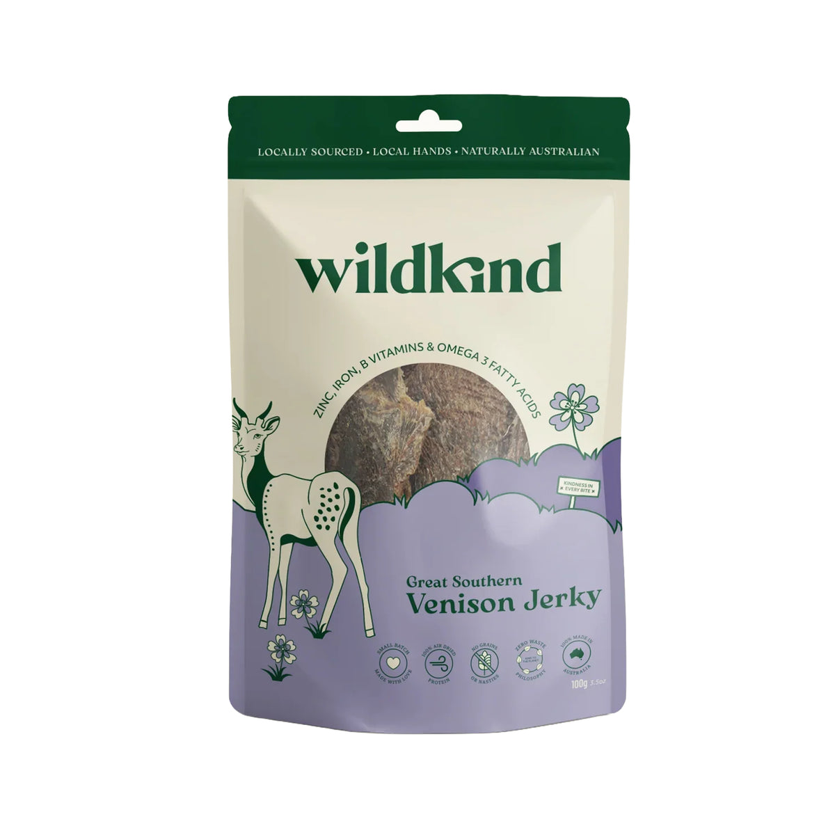 Wildkind Air-Dried Venison Jerky
