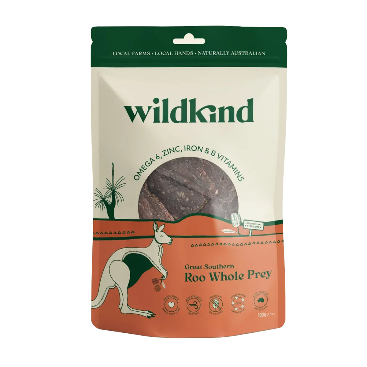 Wildkind Great Southern Roo Whole Prey Air-Dried Treats