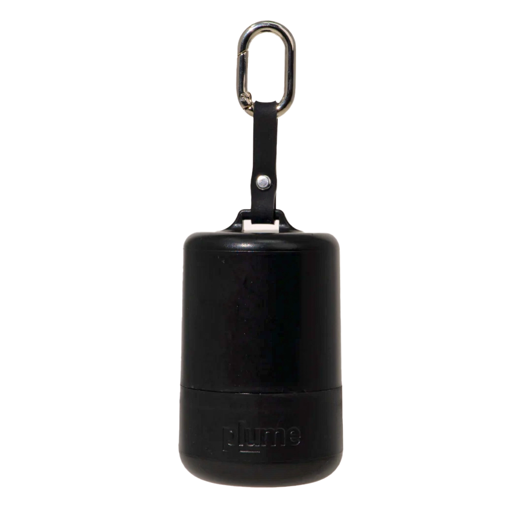 The Duo Black - Dog Wet Wipe & Poo Bag Dispenser with 20 Wipes & 10 Poo Bags
