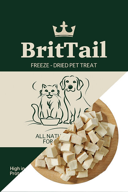 100% Pure Freeze-Dried Cod Bites