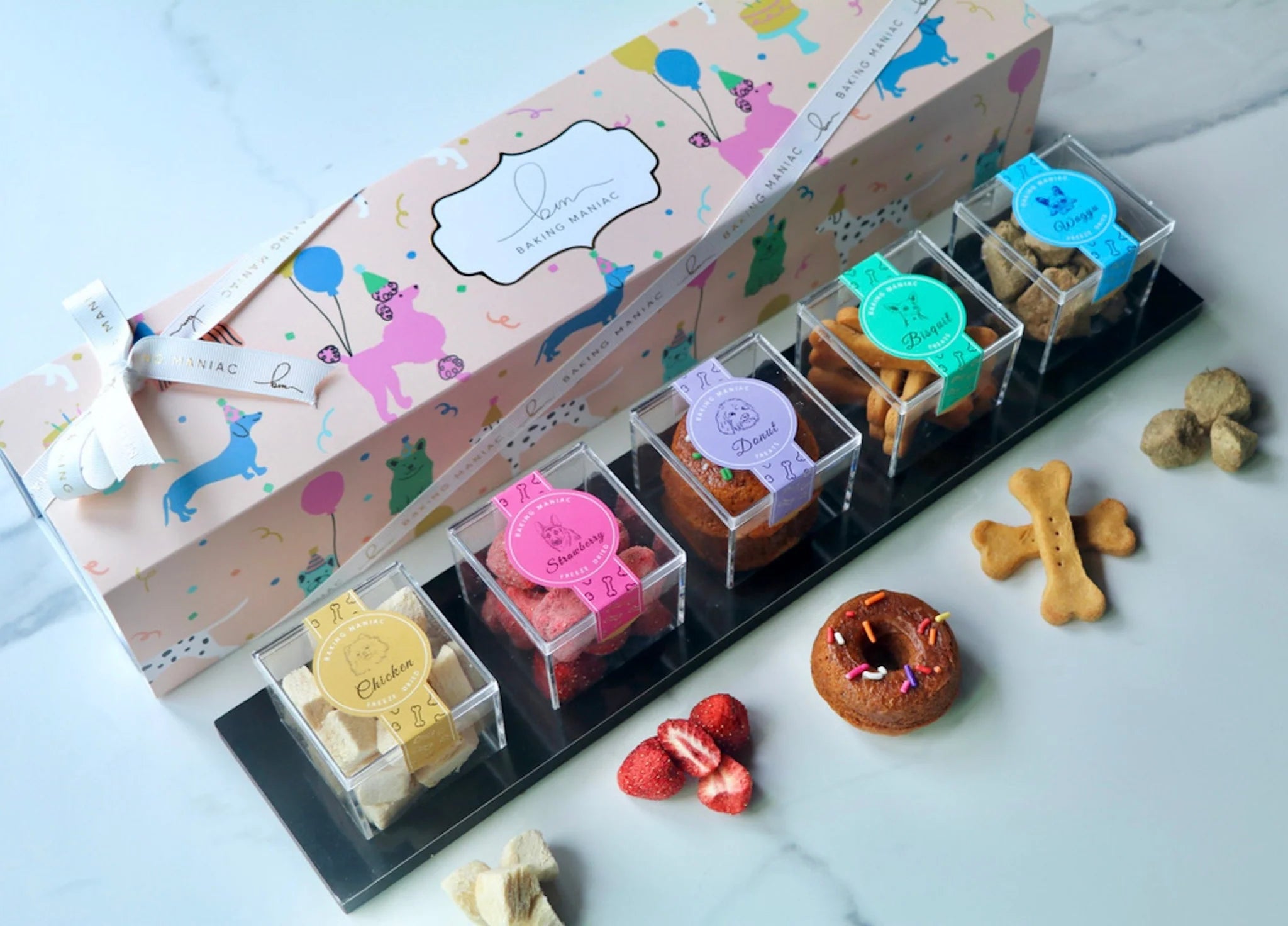 Ultimate Dog Treats Box by Baking Maniac