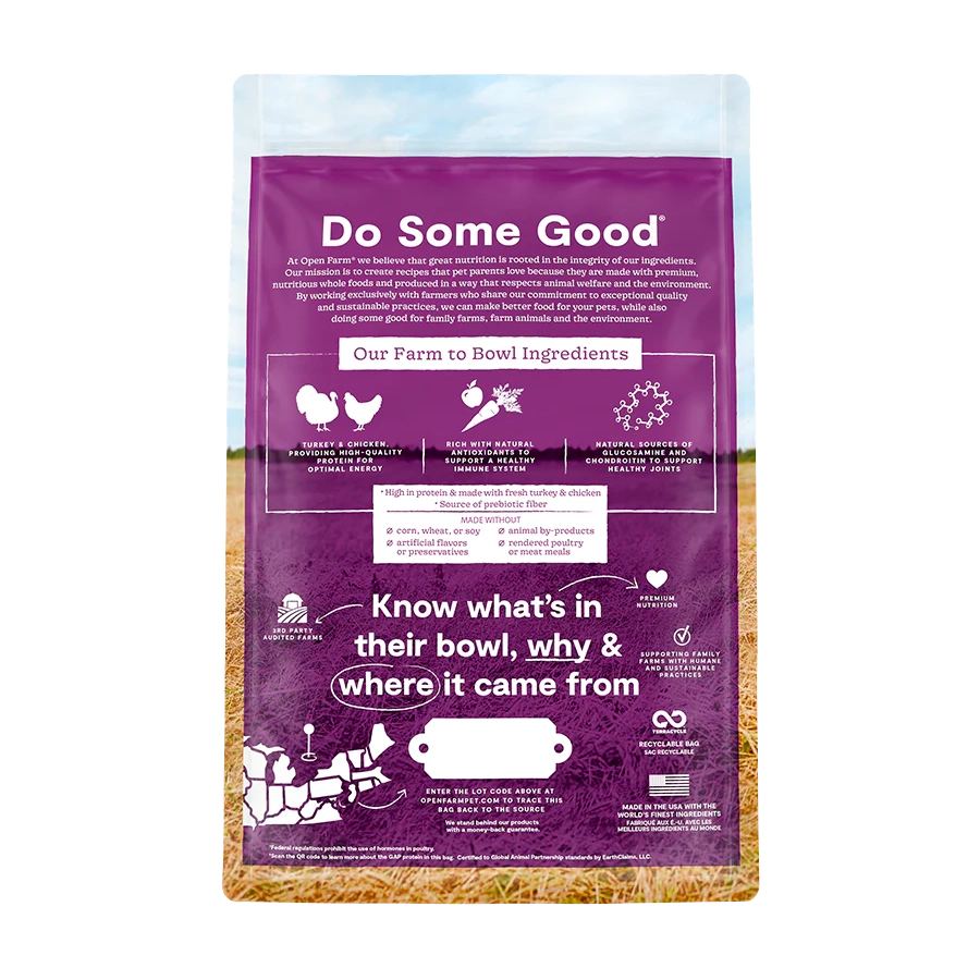 Senior Grain- Free Dry Dog Food - Tailored Nutrition for Older Dogs
