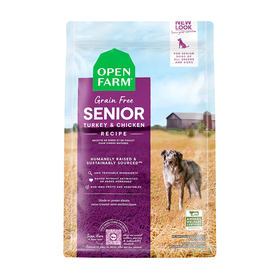 Senior Grain- Free Dry Dog Food - Tailored Nutrition for Older Dogs