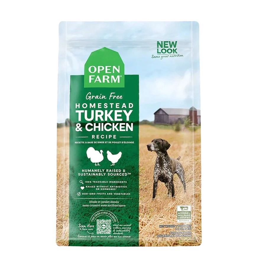 Homestead Turkey & Chicken Grain-Free Dry Dog Food