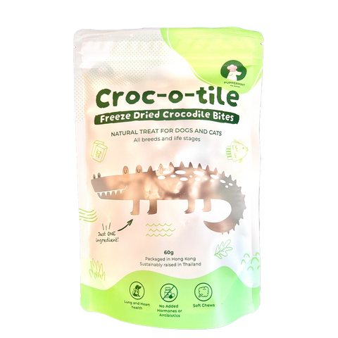 Freeze Dried Crocodile Bites