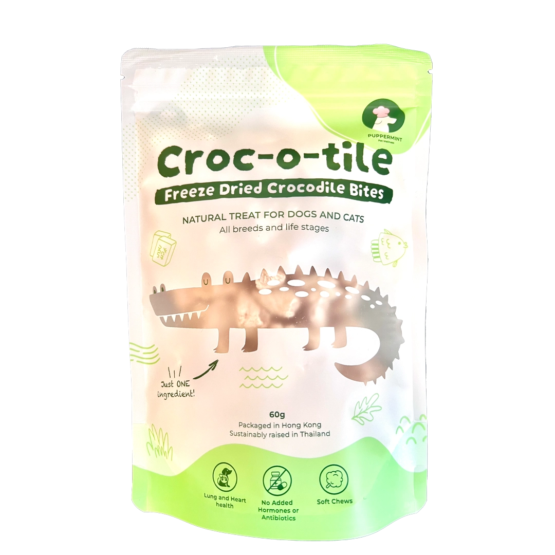 Freeze Dried Crocodile Bites