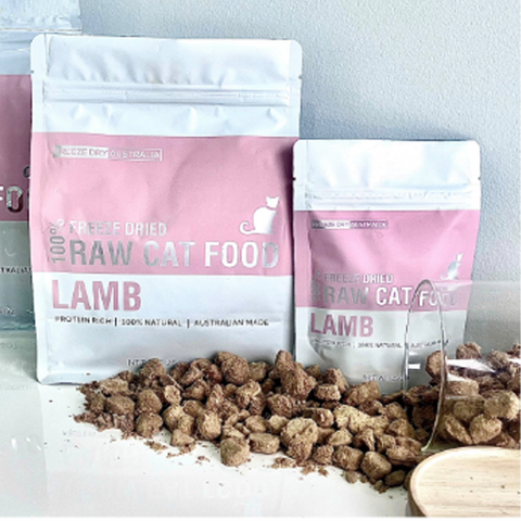 100% Raw Cat Food – Lamb