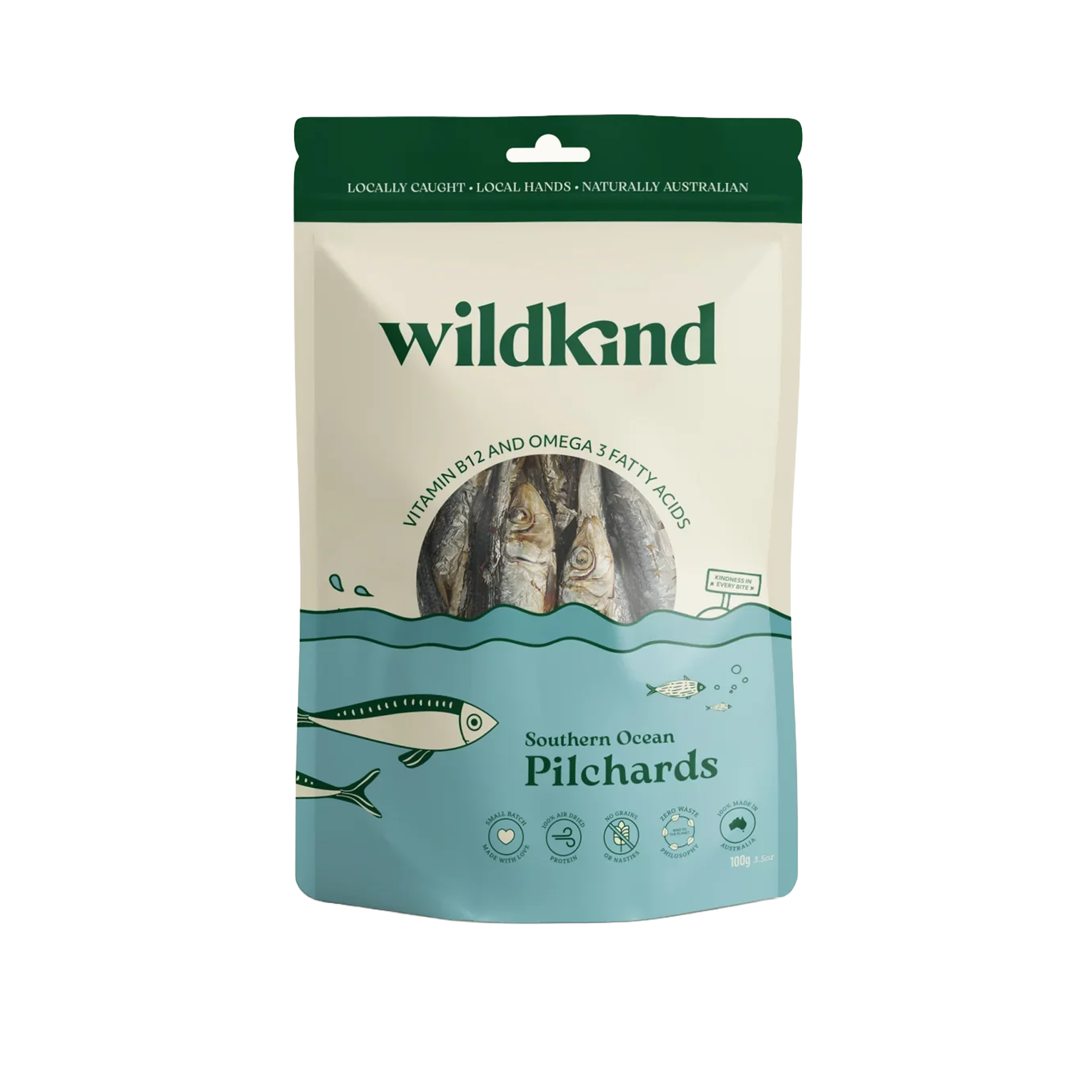 Wildkind Air-Dried Whole Pilchards Treats