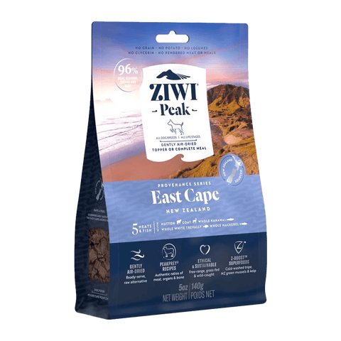5 Meats and Fish Air Dried East Cape Recipe - Ziwi Peak - ONE WOOF CLUB