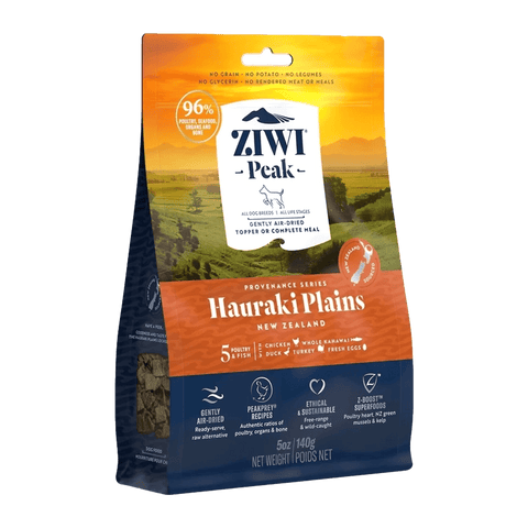 5 Poultry and Fish Air Dried Hauraki Plains Recipe - Ziwi Peak - ONE WOOF CLUB