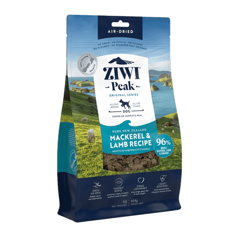 Air-Dried Mackerel & Lamb - Ziwi Peak - ONE WOOF CLUB