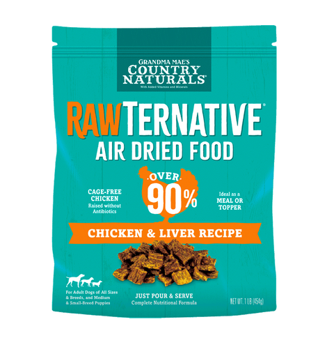 Chicken & Liver Recipe 3lb. - RawTernative - ONE WOOF CLUB