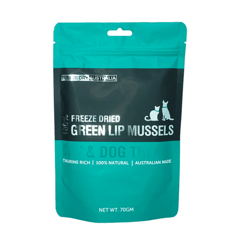 Green Lip Mussels - Freeze Dry Australia - ONE WOOF CLUB