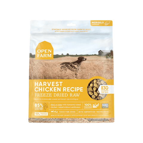 Harvest Chicken Freeze Dried Raw - Open Farm - ONE WOOF CLUB