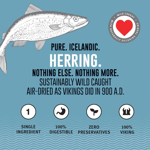 Herring Whole Fish - Icelandic+ - ONE WOOF CLUB