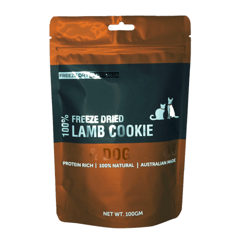 Lamb Cookie 100g - Freeze Dry Australia - ONE WOOF CLUB