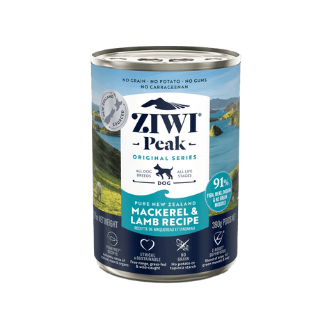 Mackerel & Lamb Recipe - Ziwi Peak - ONE WOOF CLUB