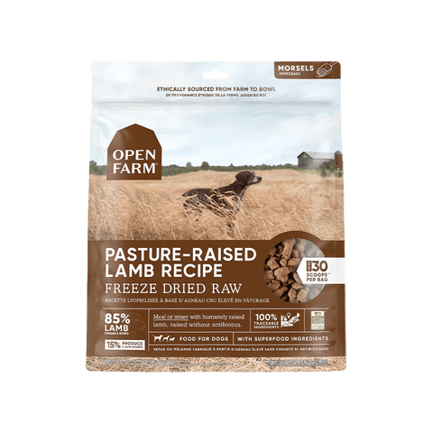 Pasture-Raised Lamb Freeze Dried Raw - Open Farm - ONE WOOF CLUB