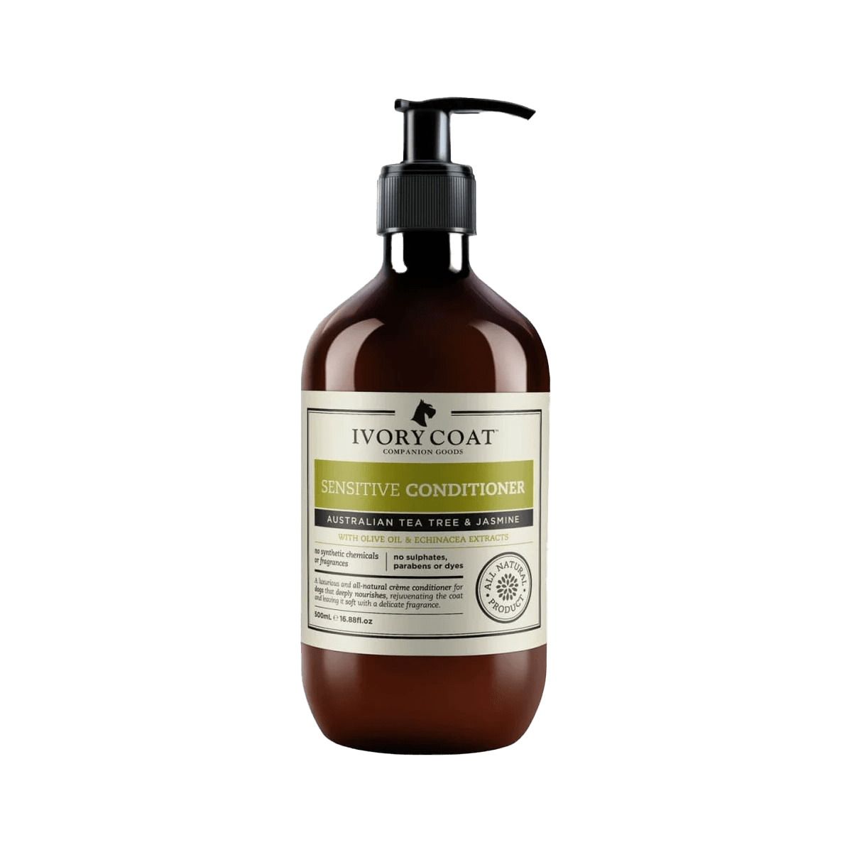 Sensitive Conditioner Australian Tea Tree & Jasmine - Ivory Coat - ONE WOOF CLUB