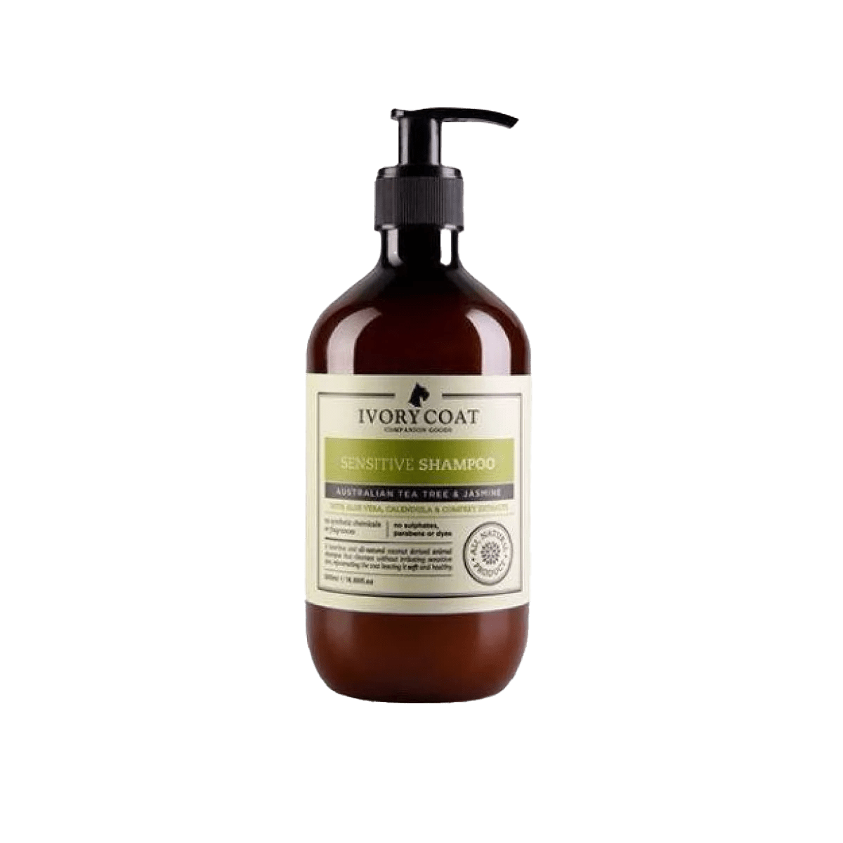 Sensitive Shampoo Australian Tea Tree & Jasmine - Ivory Coat - ONE WOOF CLUB