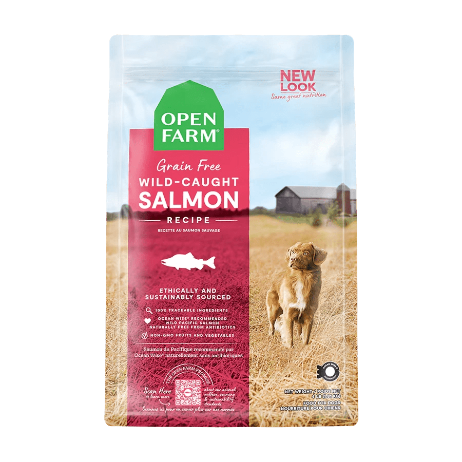 Wild-Caught Salmon Grain-Free Dry Food - Open Farm - ONE WOOF CLUB
